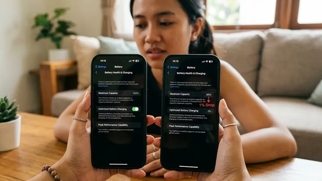 Battery Health iPhone Turun 1%? Simak Penyebab dan Solusinya