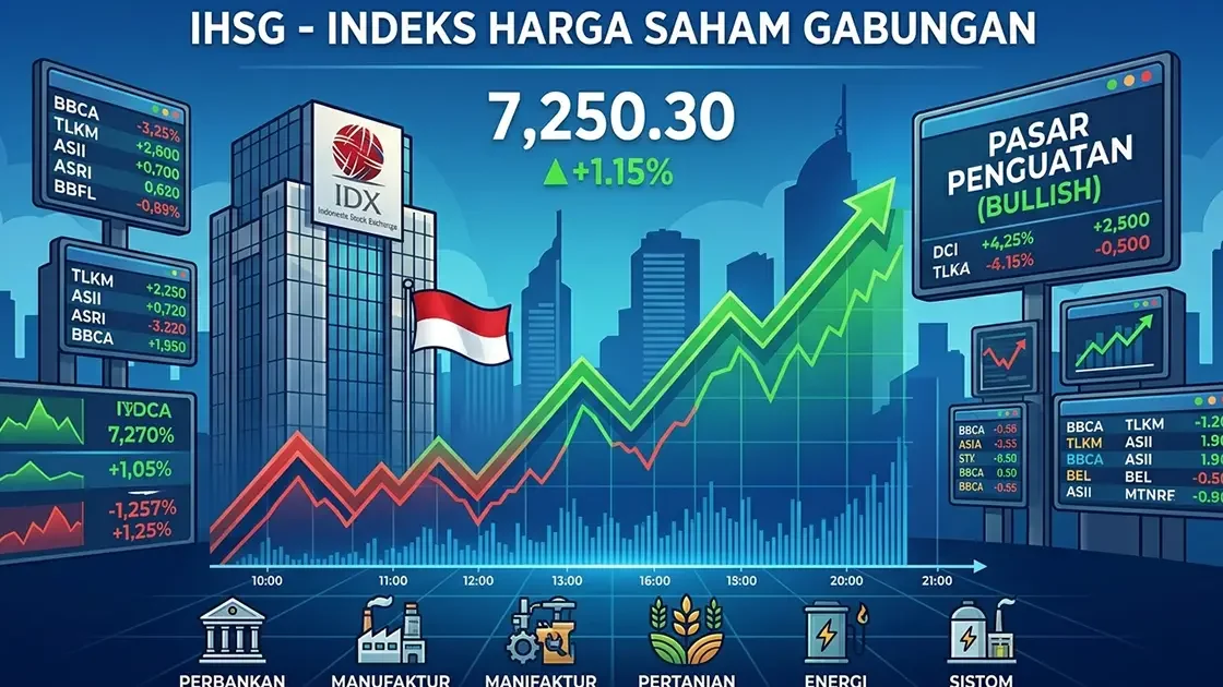 IHSG Anjlok 2,59 Persen ke Level 5.936, Investor Waspadai Gejolak Global