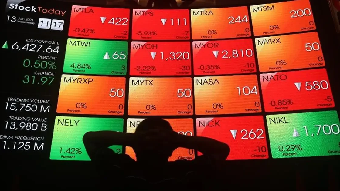IHSG Ditutup Anjlok 1,33% ke 5.863, Saham Infrastruktur Tertekan