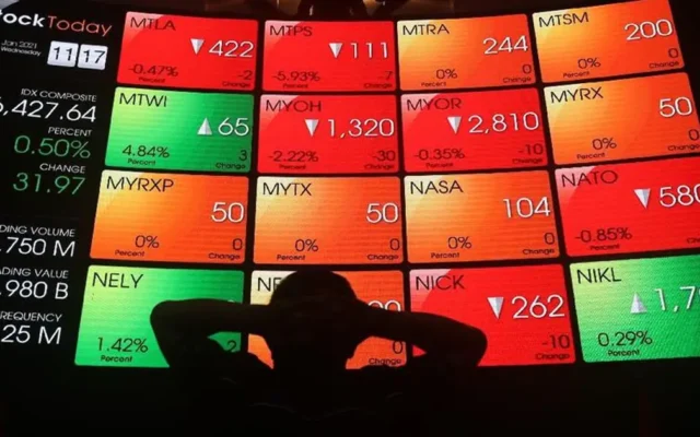 IHSG Ditutup Anjlok 1,33% ke 5.863, Saham Infrastruktur Tertekan